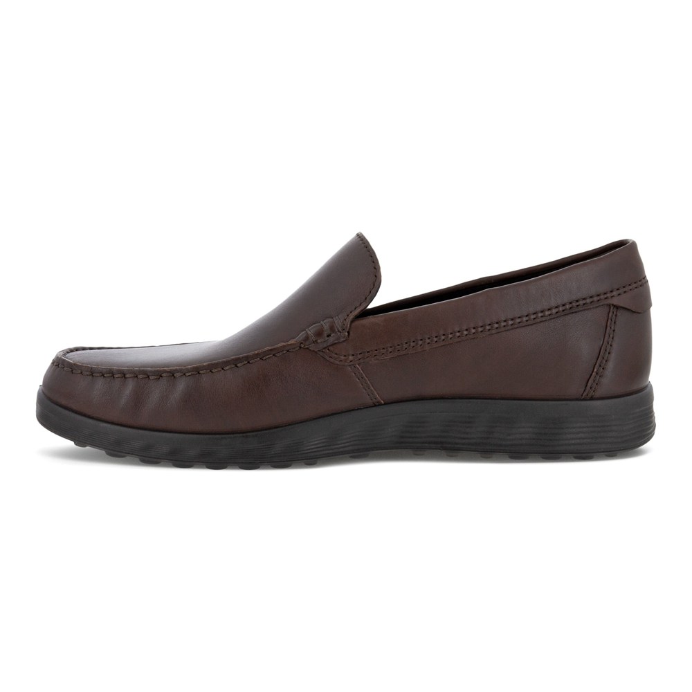 ECCO Mens Moccasins Brown - S Lite Moc - CGD-308416